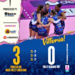 Non si arresta la marcia dell'Imoco Volley Conegliano