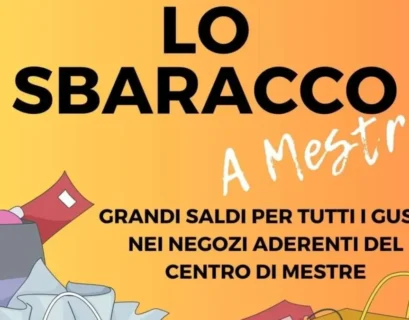 Venerdì 23 e sabato 24 febbraio, a Mestre torna "Lo Sbaracco"